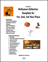Halloween Collection for Piano piano sheet music cover